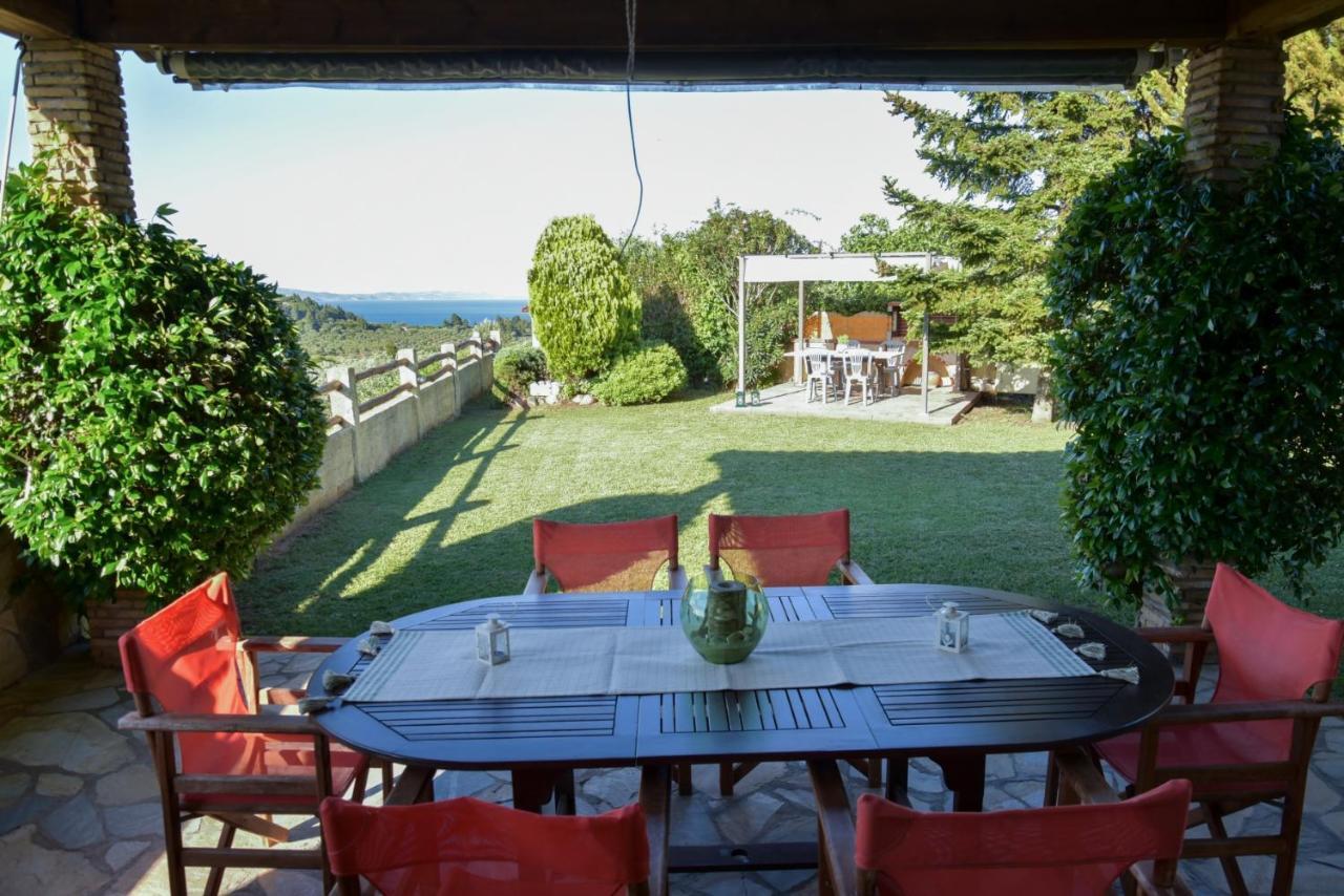 Villa Eva Halkidiki アギオス・ニコラオス エクステリア 写真